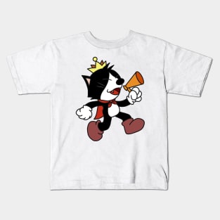 Final Fantasy Cait Sith Megaphone Kids T-Shirt